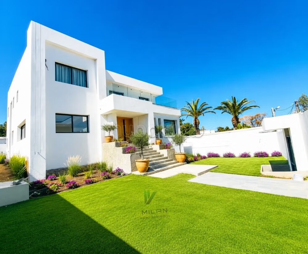 Magnifique villa neuve avec jardin et piscine Jbel