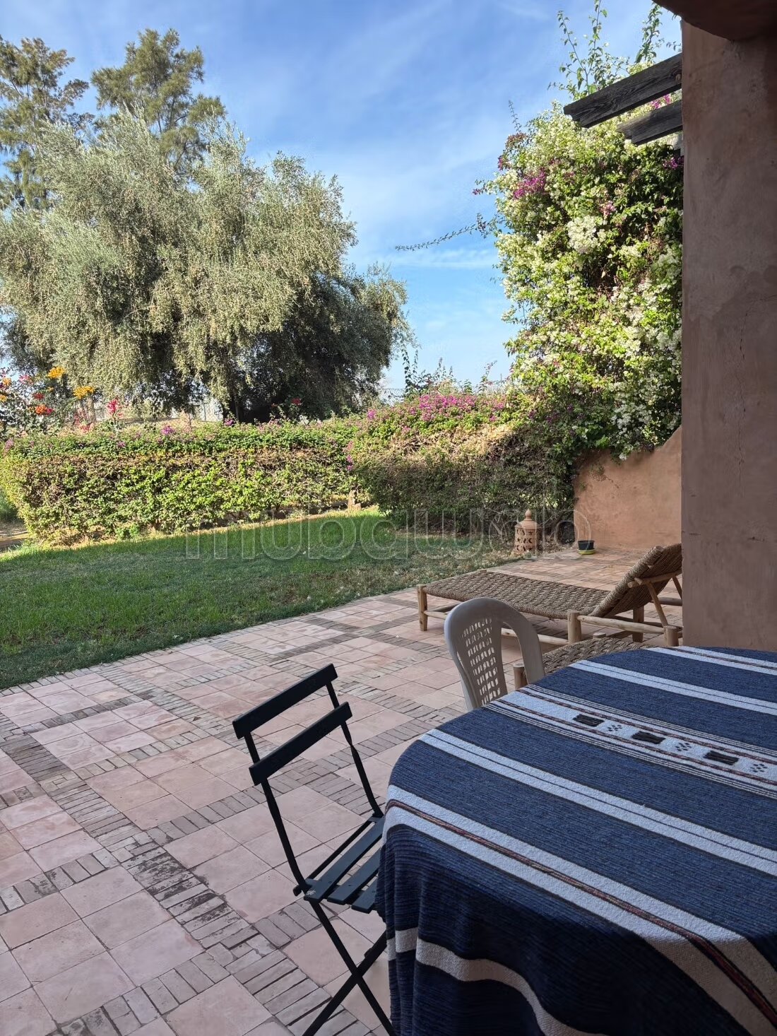 Appartement 1 chambre avec jardin privée à vendre à Marrakech à Marrakech