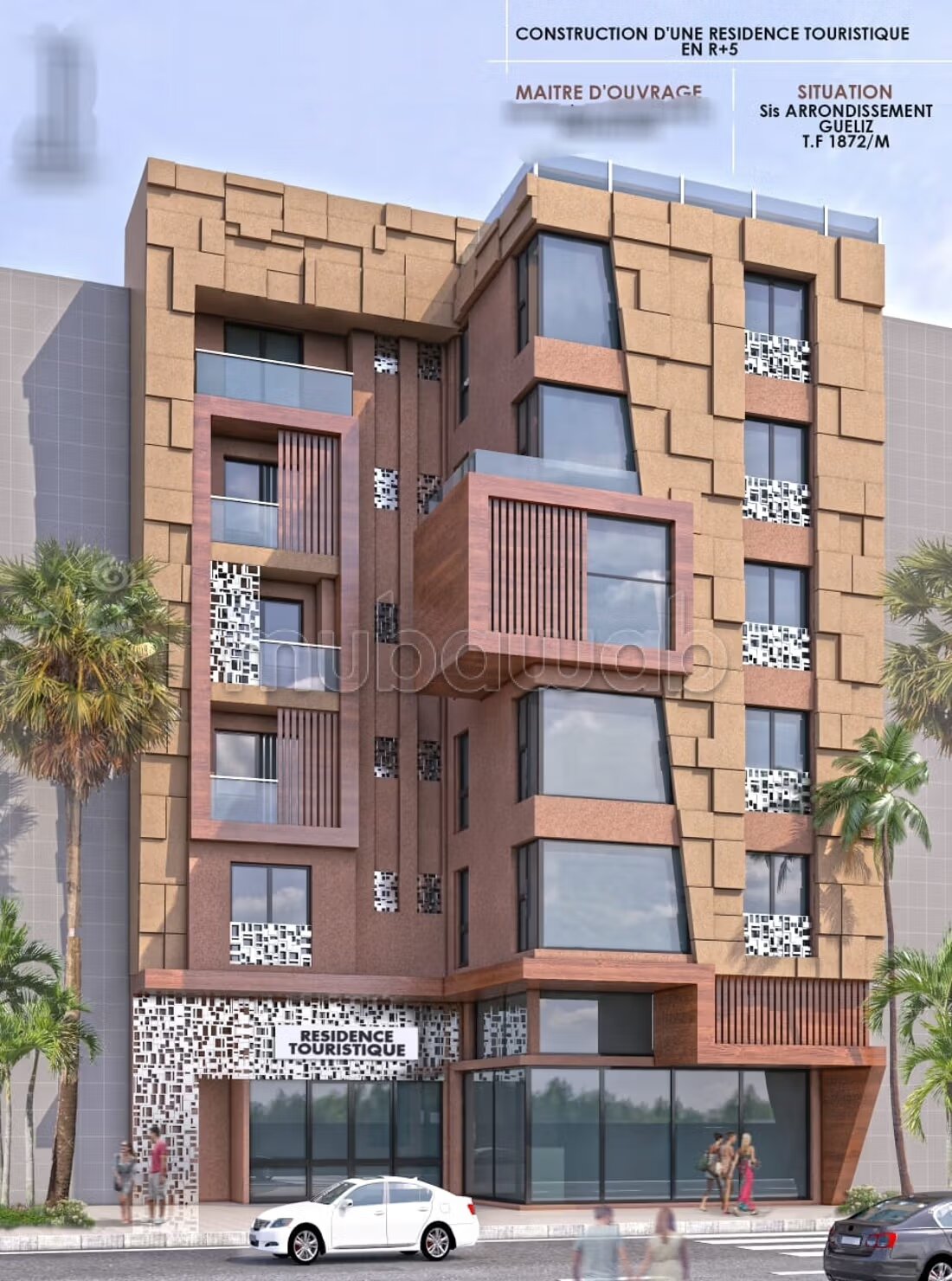 Excellent terrain en vente pour projet d’immeuble R5, au bou...