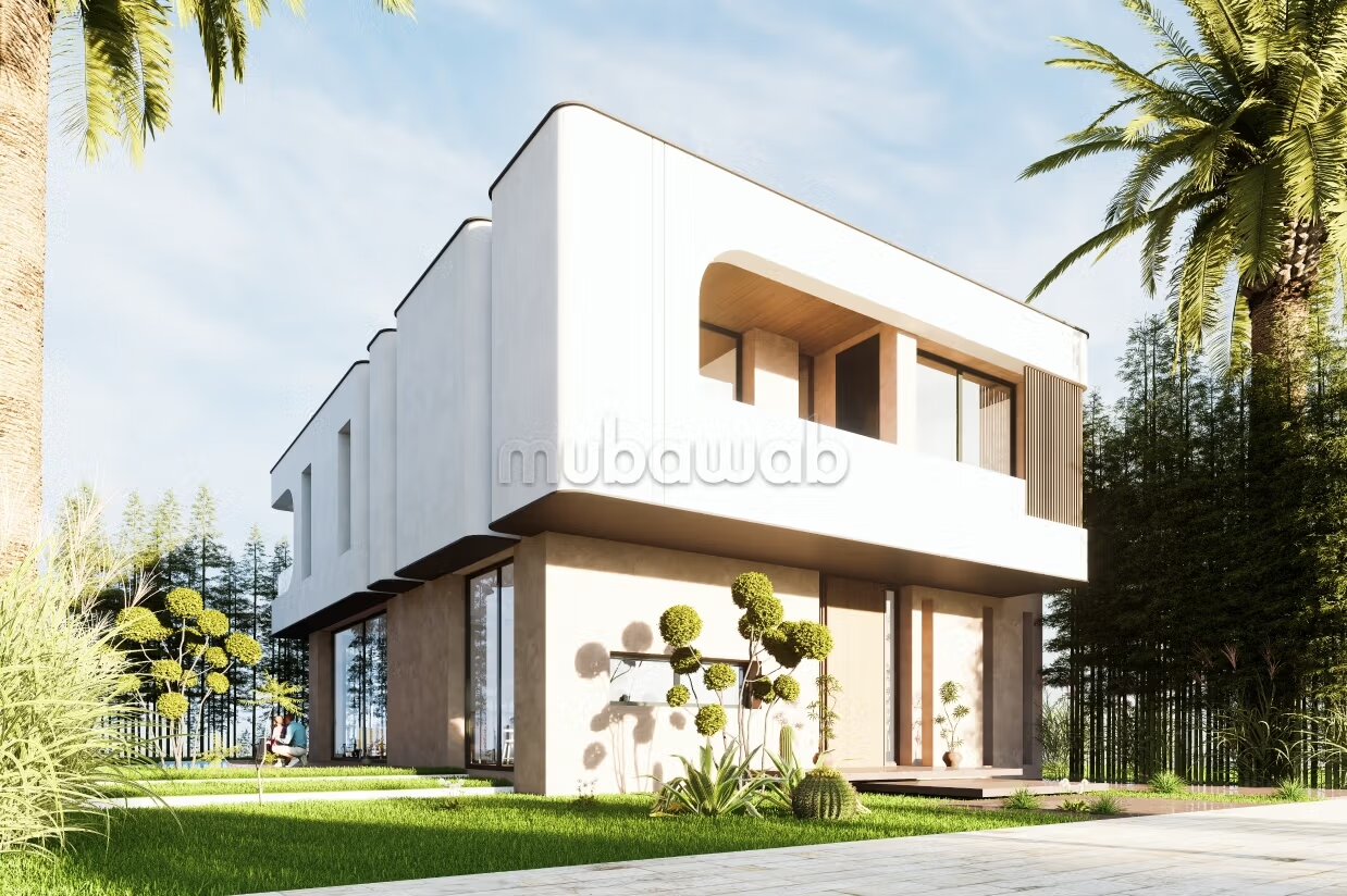 Villa sur plan a route amazmiz