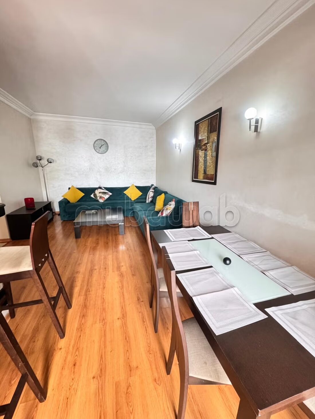 Appartement meublé 1 chambre avec balcon à louer à Casablanca — Photo 7