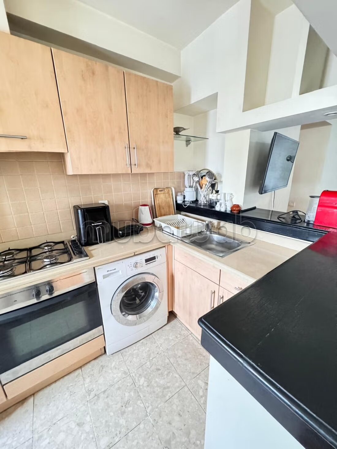 Appartement meublé 1 chambre avec balcon à louer à Casablanca — Photo 11