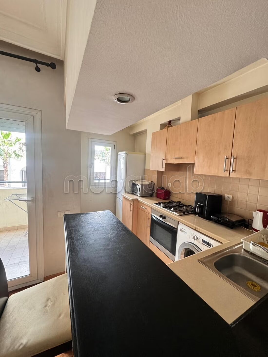 Appartement meublé 1 chambre avec balcon à louer à Casablanca — Photo 13