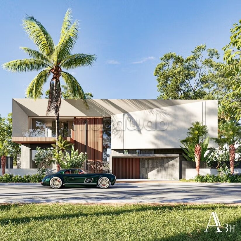 Exclusif et rare lot pour villa, 716 m2, angle, en plein coe...