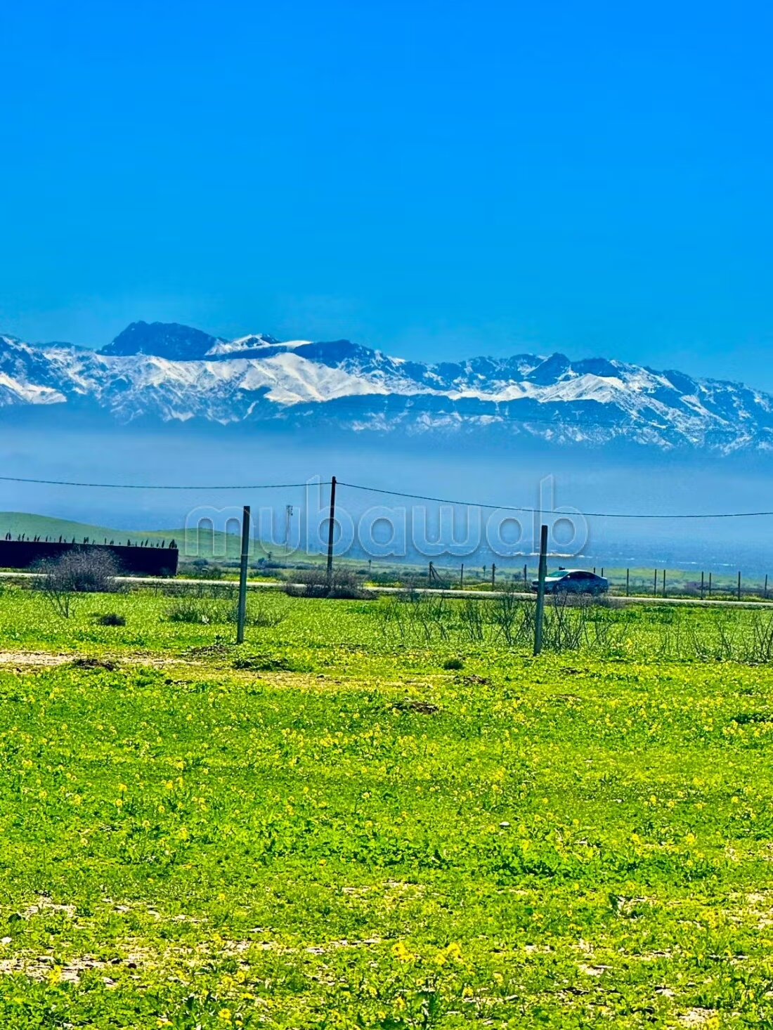 Terrain d'exception à Marrakech route de Bourrous