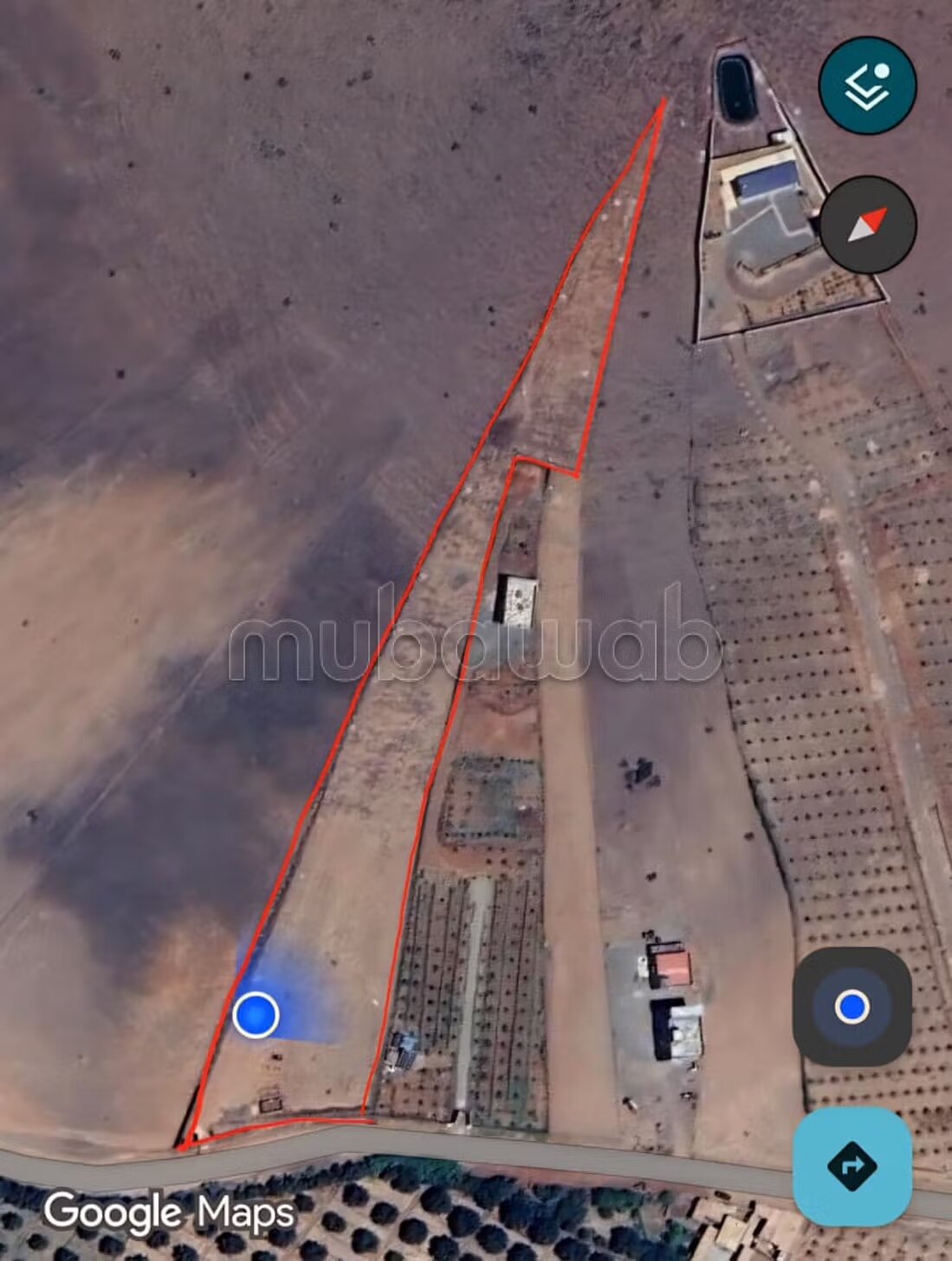 LOT TERRAIN FERME 17 km de Grand stadt de MARRAKEC