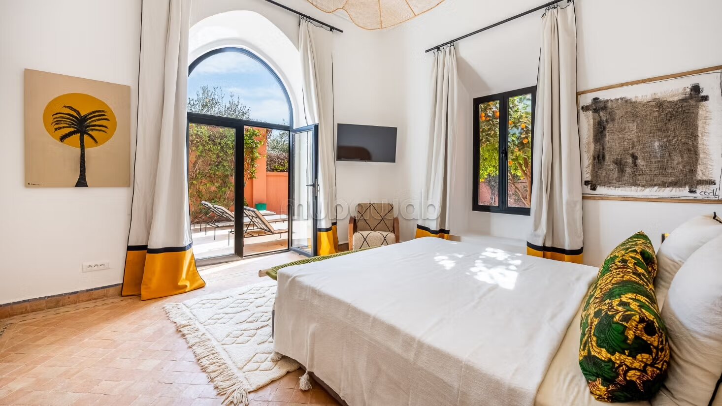 Villa 4 chambres à louer à Marrakech — Photo 13