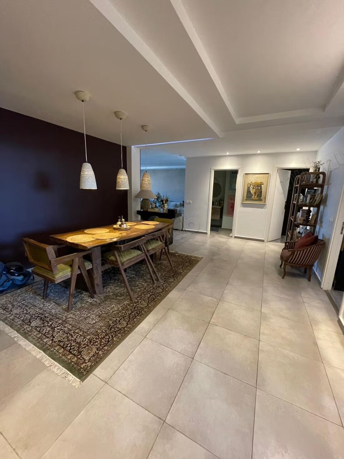 Appartement 2 chambres Cœur de Racine à louer à Casablanca — Photo 3