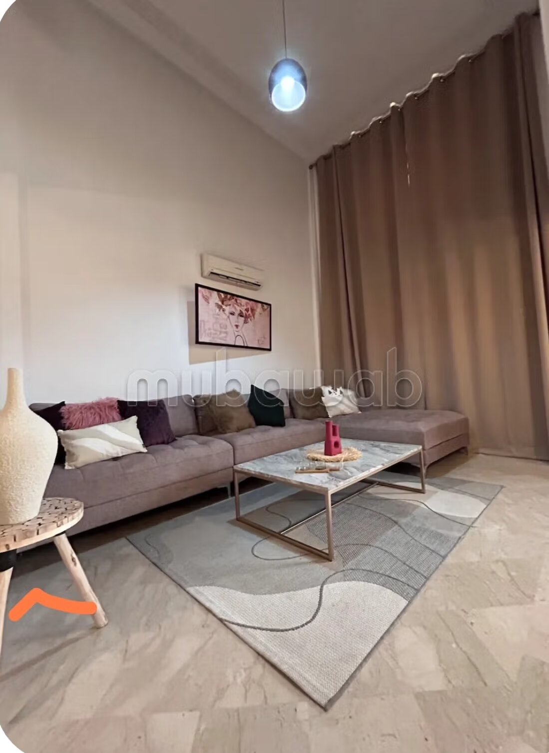 Apartment 89 m² for rent in Marrakech – Victor Hugo — Photo 3