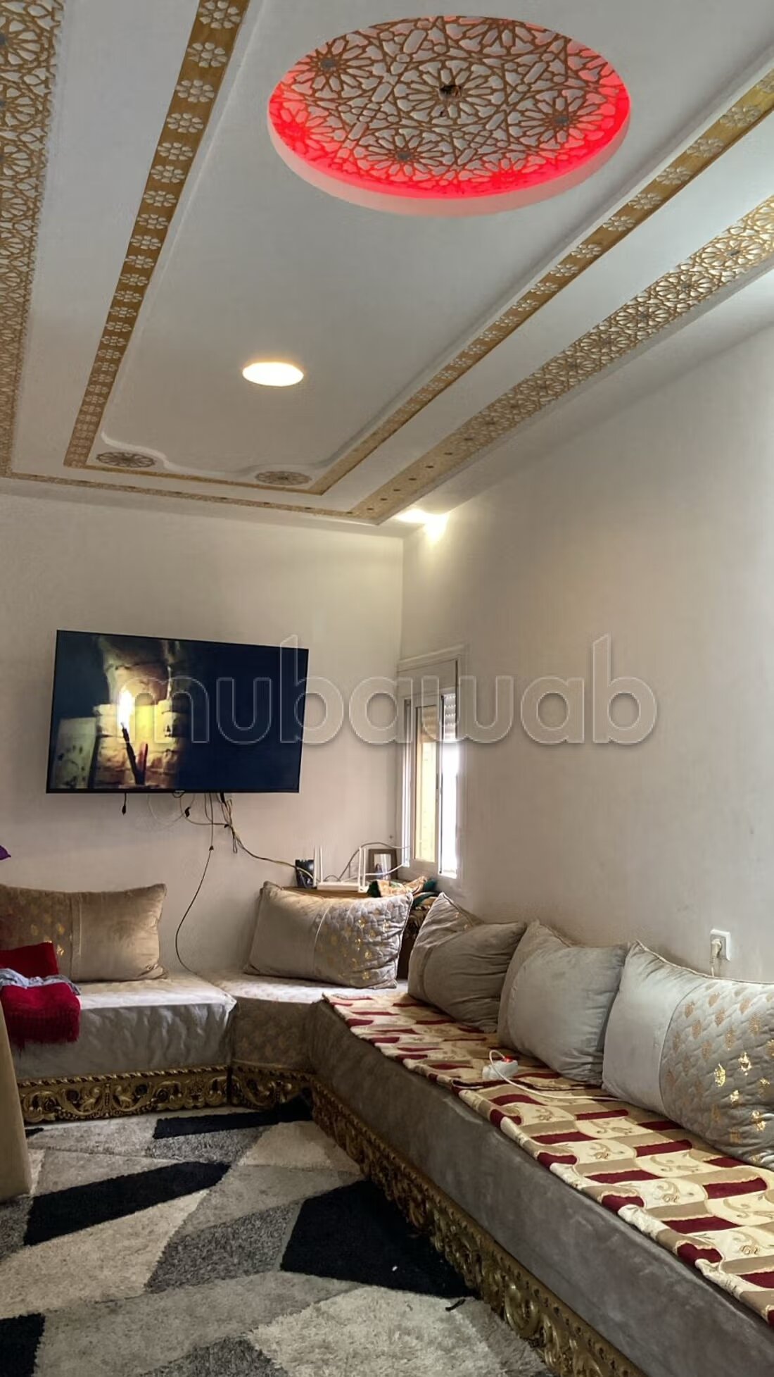 Belle maison en location à M'Diq. 1 Pièce. Bien meublé