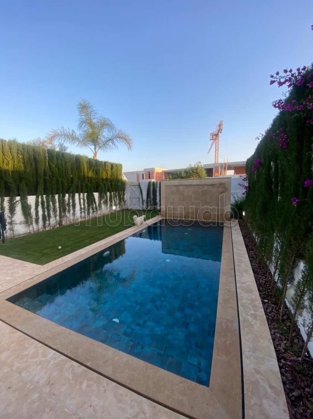 Superbe Villa meublé Bouskoura 
villle verte CGI