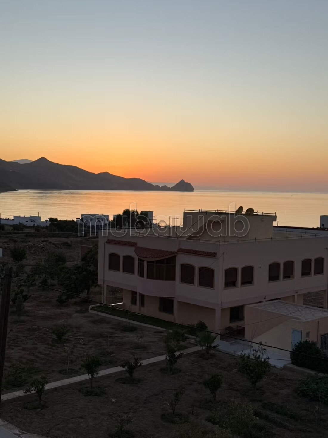 Maison de campagne avec vue panoramique sur mer