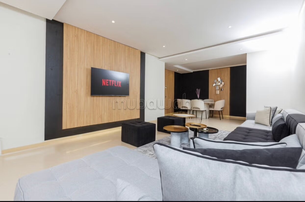 Appartement meuble en location a hay riad