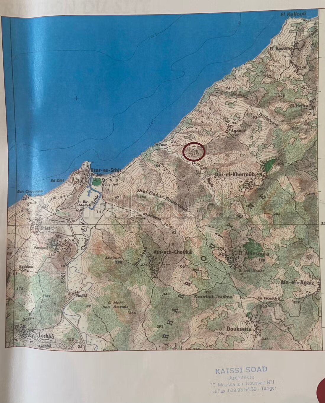 Terrain de Développement Ksar Sghir Tanger Port