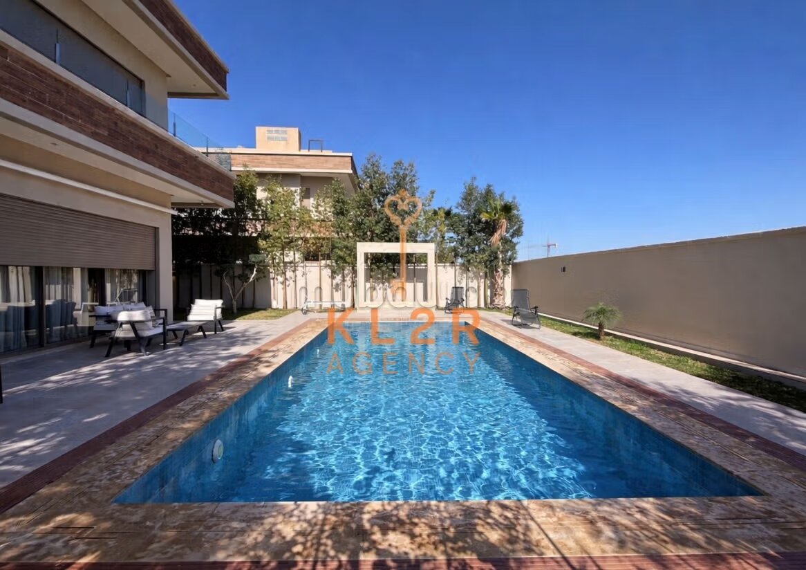 Villa de prestige 5 suites 
Agdal Marrakech