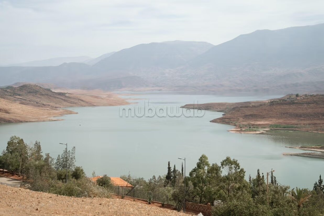 Terrain titré à Bin ElOuidane avec vue panoramique