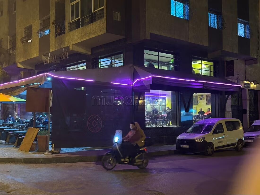 Café à vendre à Hay M'barka. 
Superficie 148 m². 
Sécurisé 2...