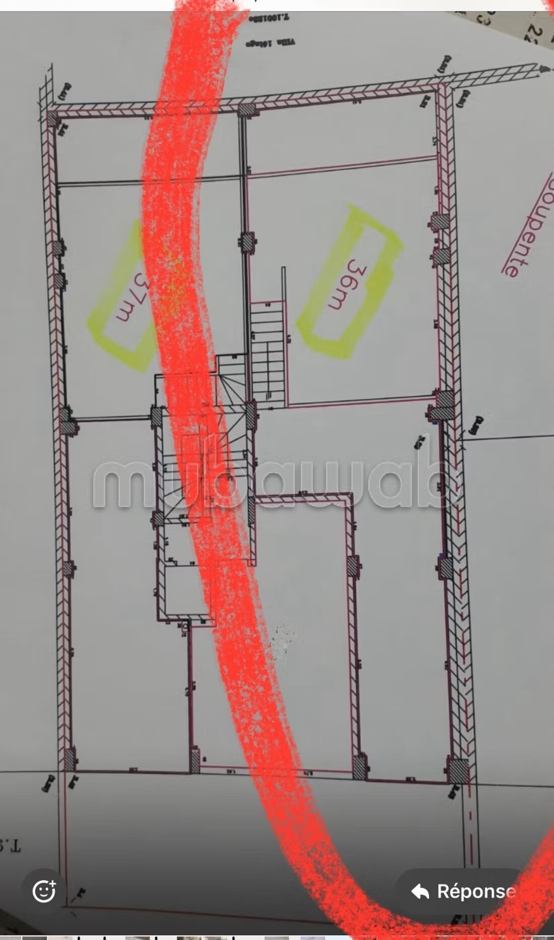 مكتب 122 م² للبيع في الدار البيضاء — Photo 2