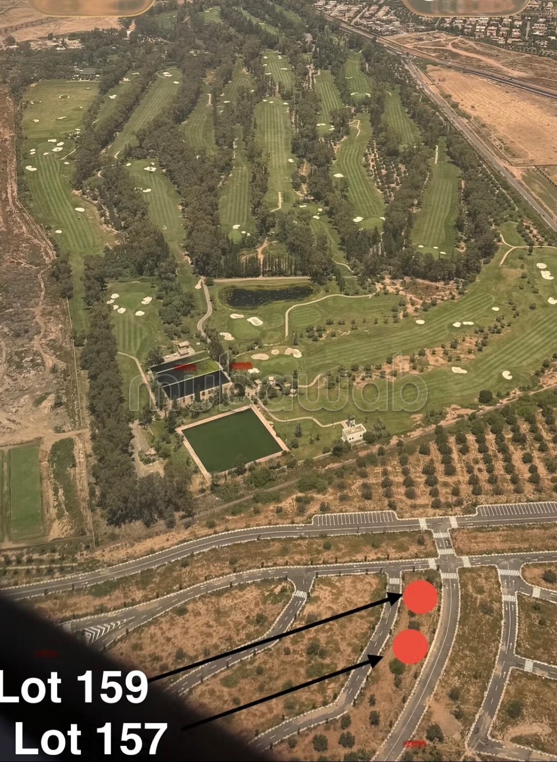 Terrain 632 m² à vendre à Marrakech – Royal Golf à Marrakech