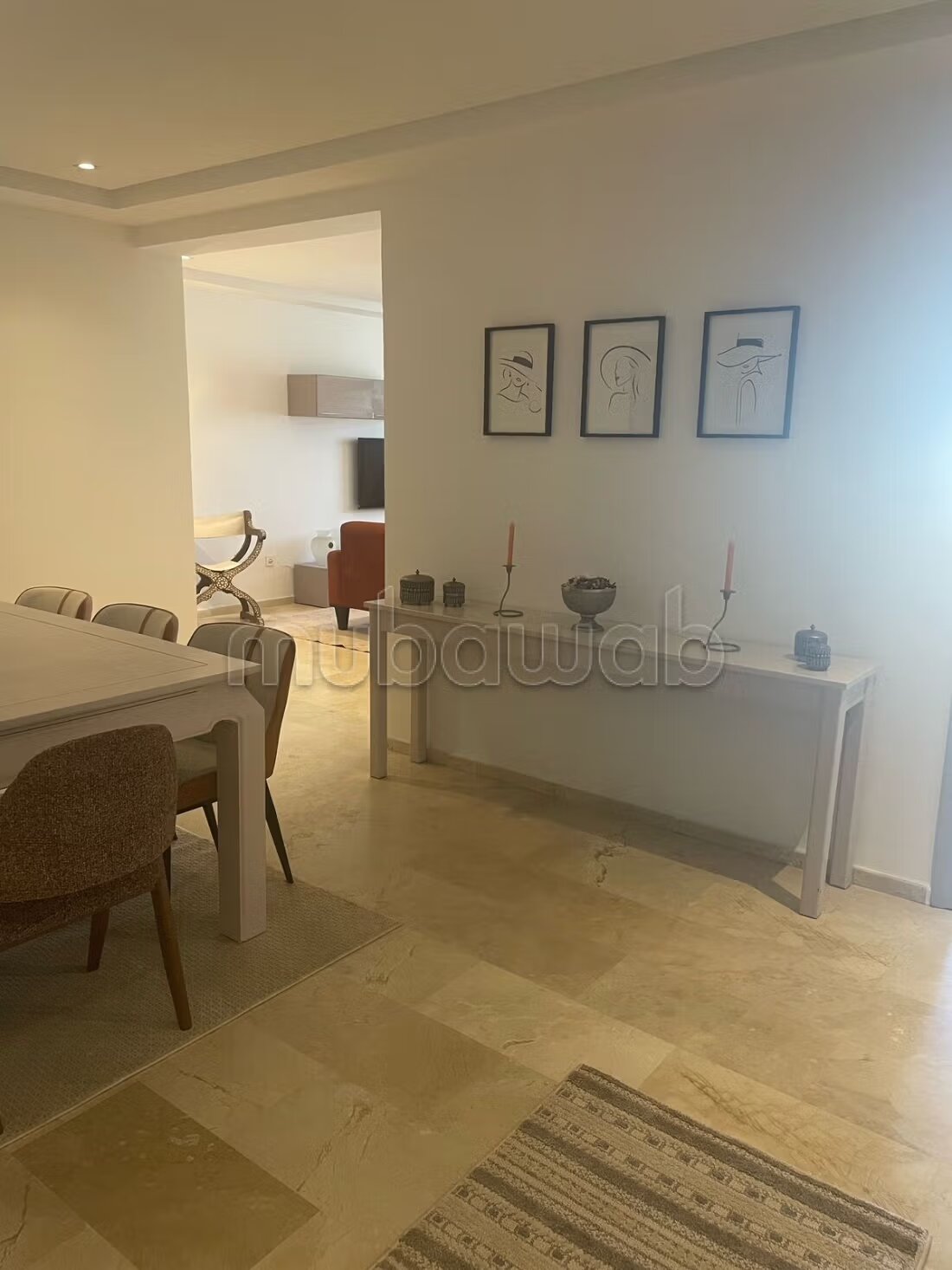 Appartement meublé 2 chambres à louer à Jnane Souissi, Rabat — Photo 8