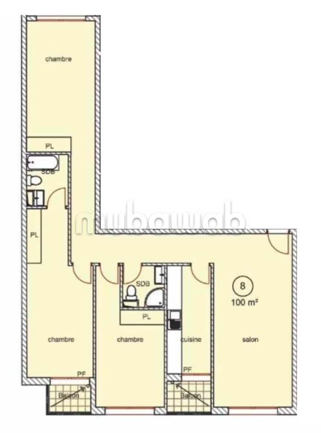 Appartement 62 m² à vendre à Casablanca (Roches Noires) — Photo 12
