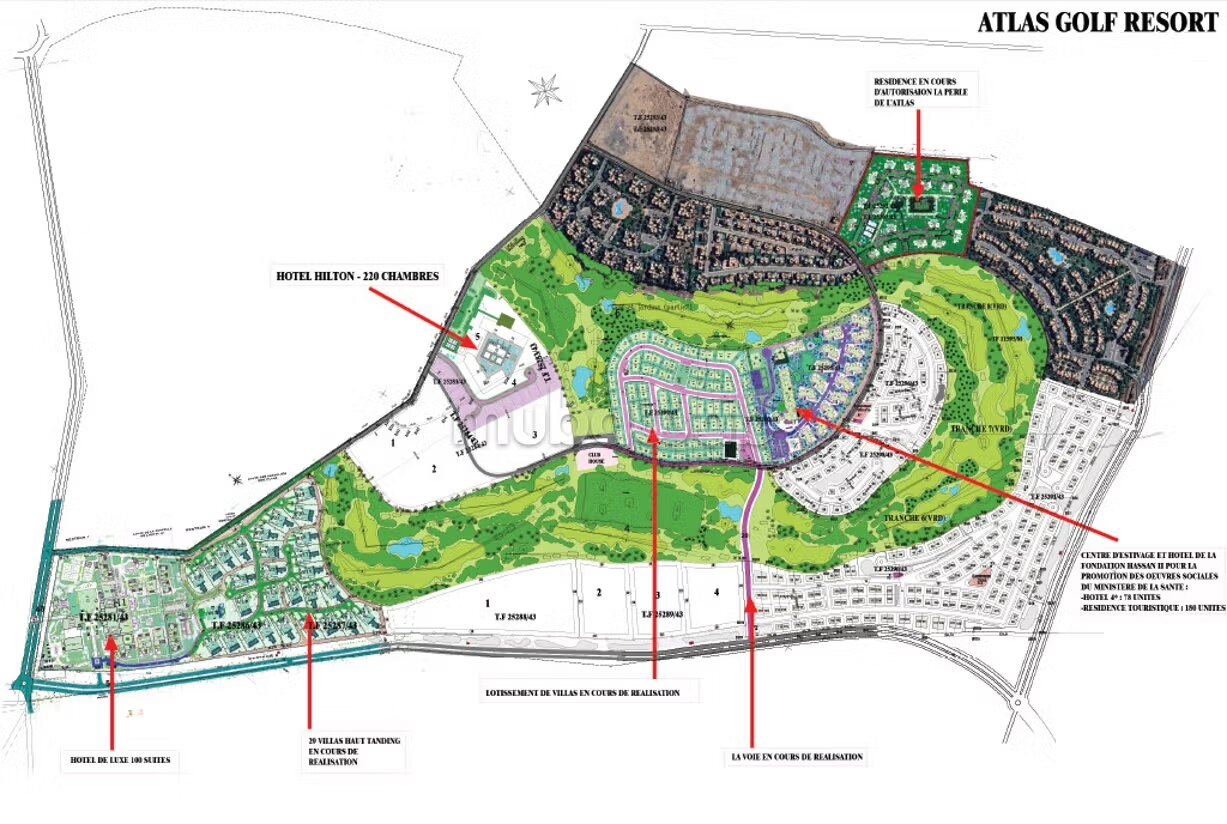 2 Premium Villa Plots for Sale in Marrakech à Marrakech
