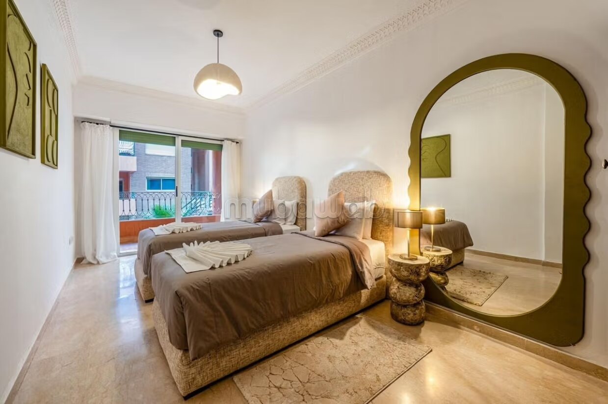 شقة للإيجار في مراكش – سكن مع مسبح — Photo 18