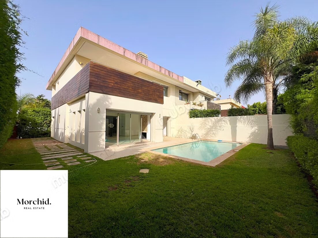 Villa 500 m² à louer à Casablanca – Bouskoura Ville Verte à Casablanca