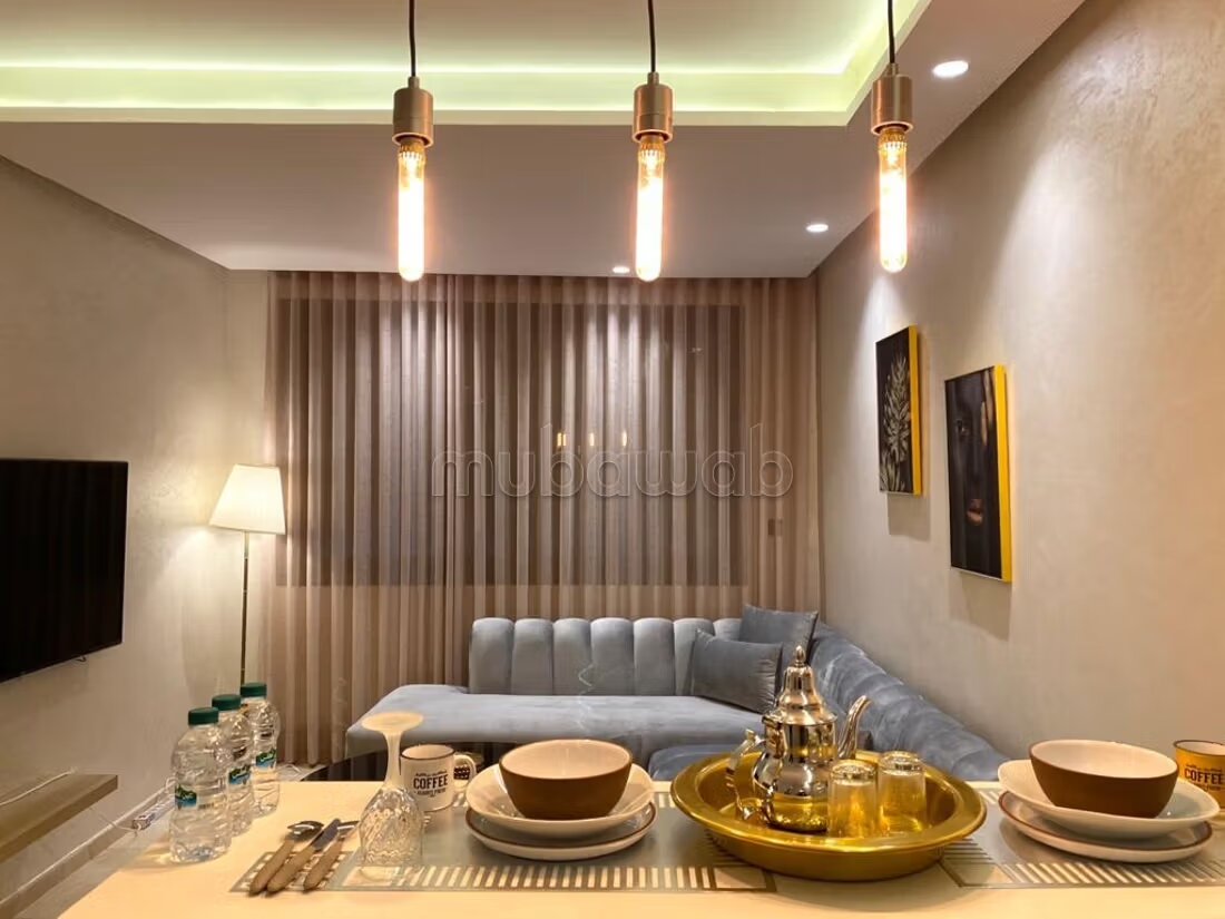 Furnished studio 52 sqm for rent in Casablanca - Les Hôpitaux — Photo 6