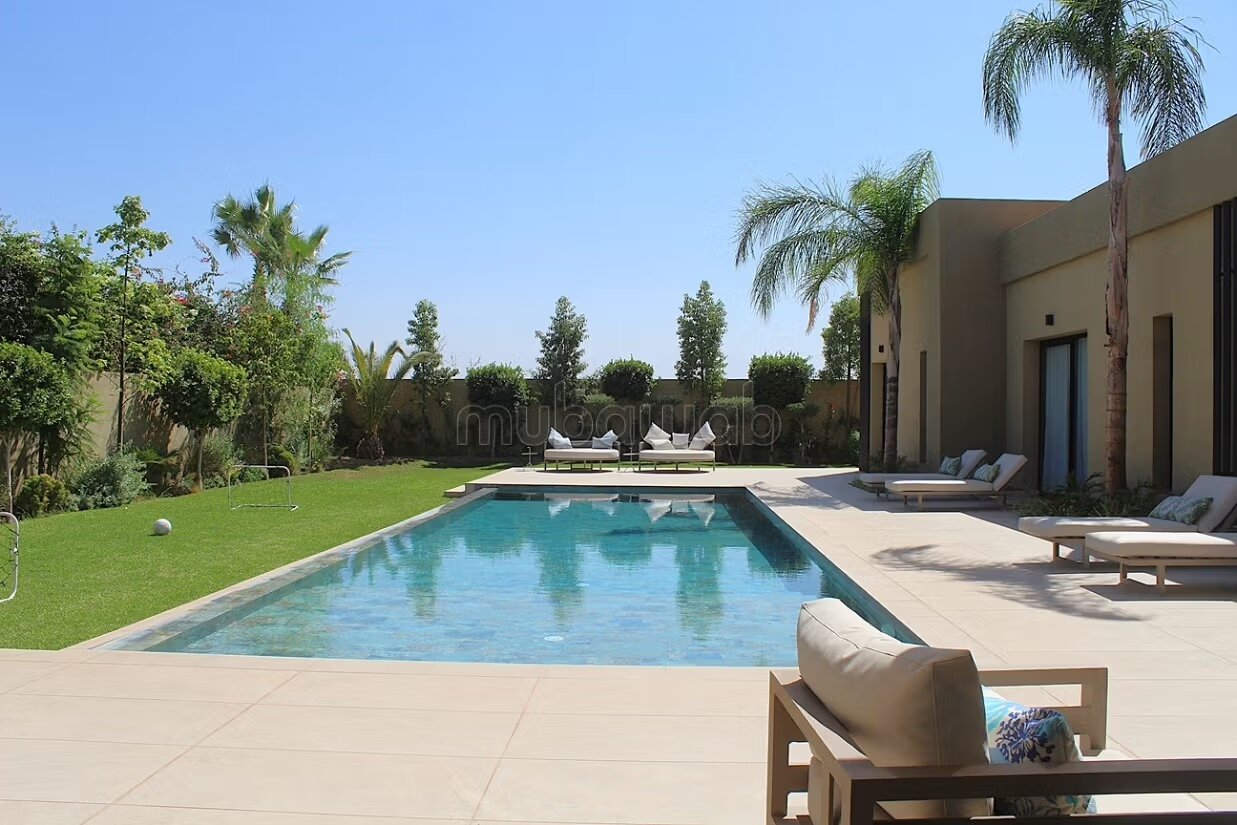 Villa meublée 3 chambres à louer à Marrakech — Photo 12