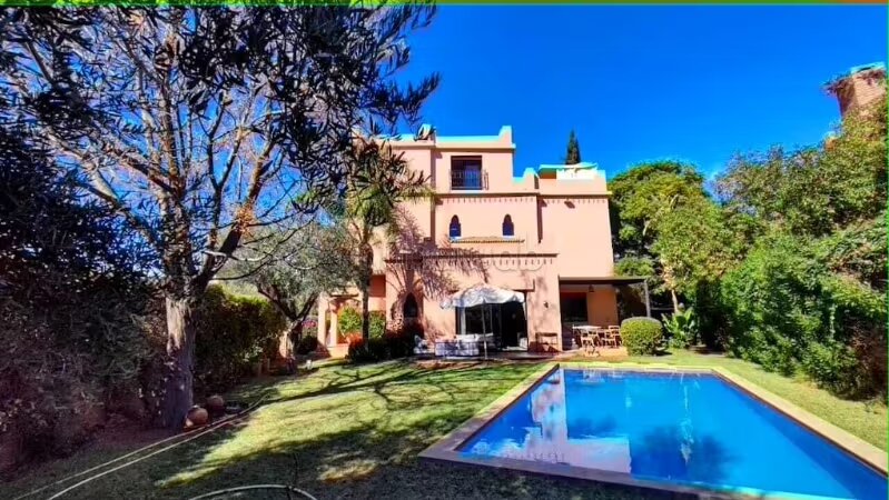 Villa meublée 3 chambres à louer à Marrakech — Photo 20