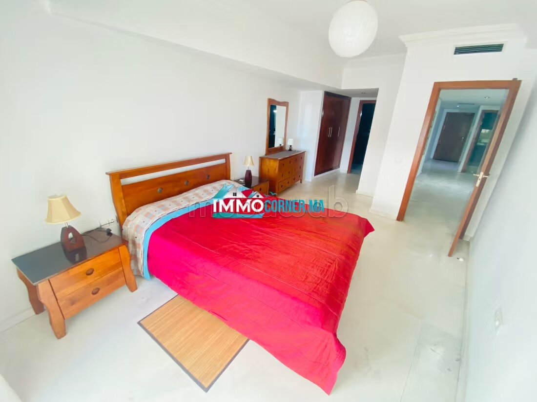 Appartement 2 chambres à louer avec vue mer à Tanger — Photo 8