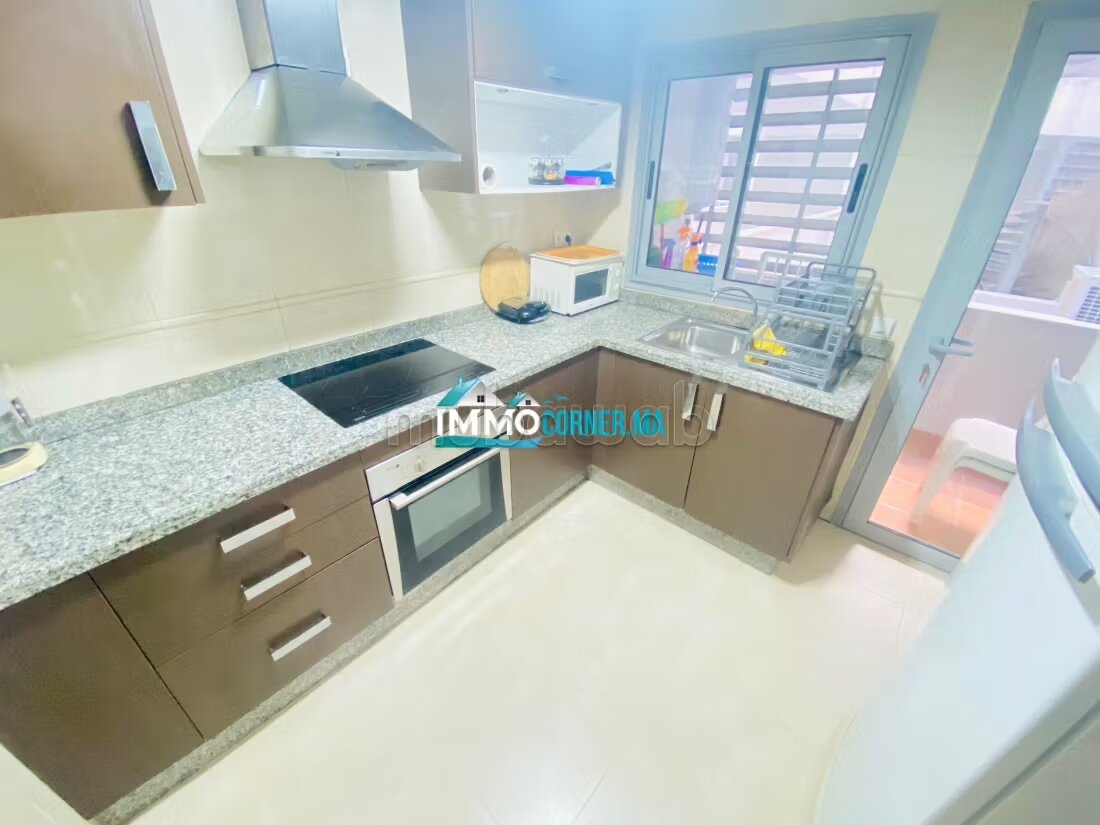 Appartement 2 chambres à louer avec vue mer à Tanger — Photo 9