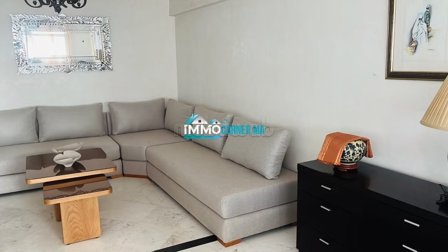 Appartement 2 chambres à louer avec vue mer à Tanger — Photo 11