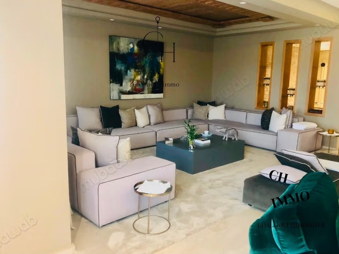 Appartement meublé 3 chambres à louer à Rabat – Jnane Souissi — Photo 3