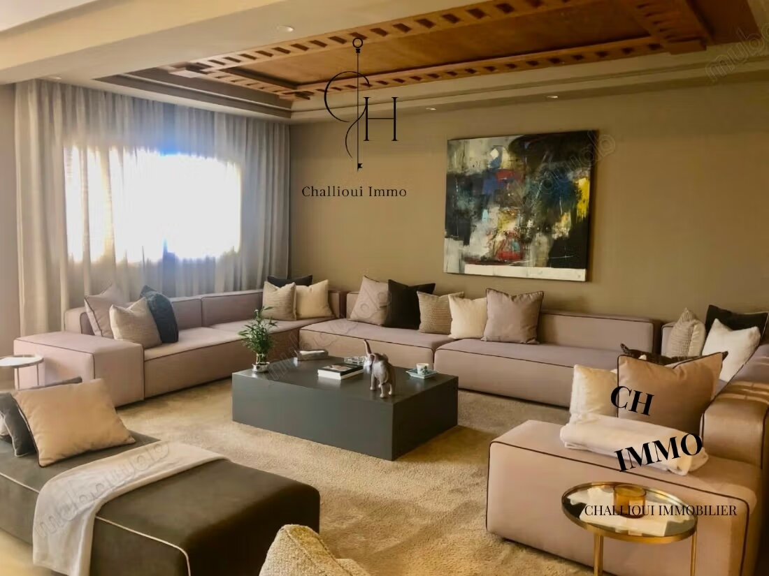 Appartement meublé 3 chambres à louer à Rabat – Jnane Souissi — Photo 4