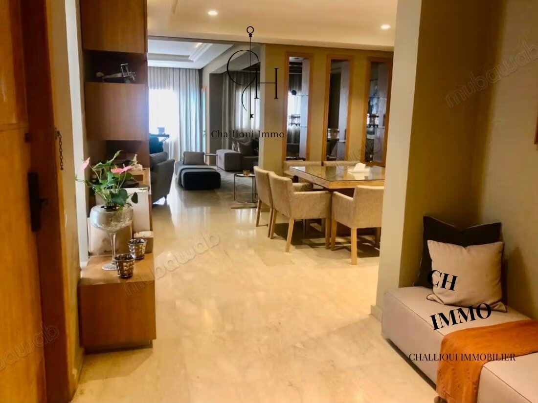 Appartement meublé 3 chambres à louer à Rabat – Jnane Souissi — Photo 5