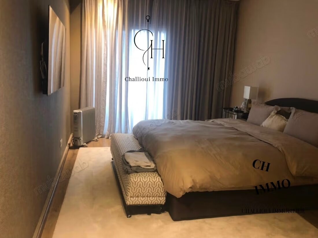 Appartement meublé 3 chambres à louer à Rabat – Jnane Souissi — Photo 8