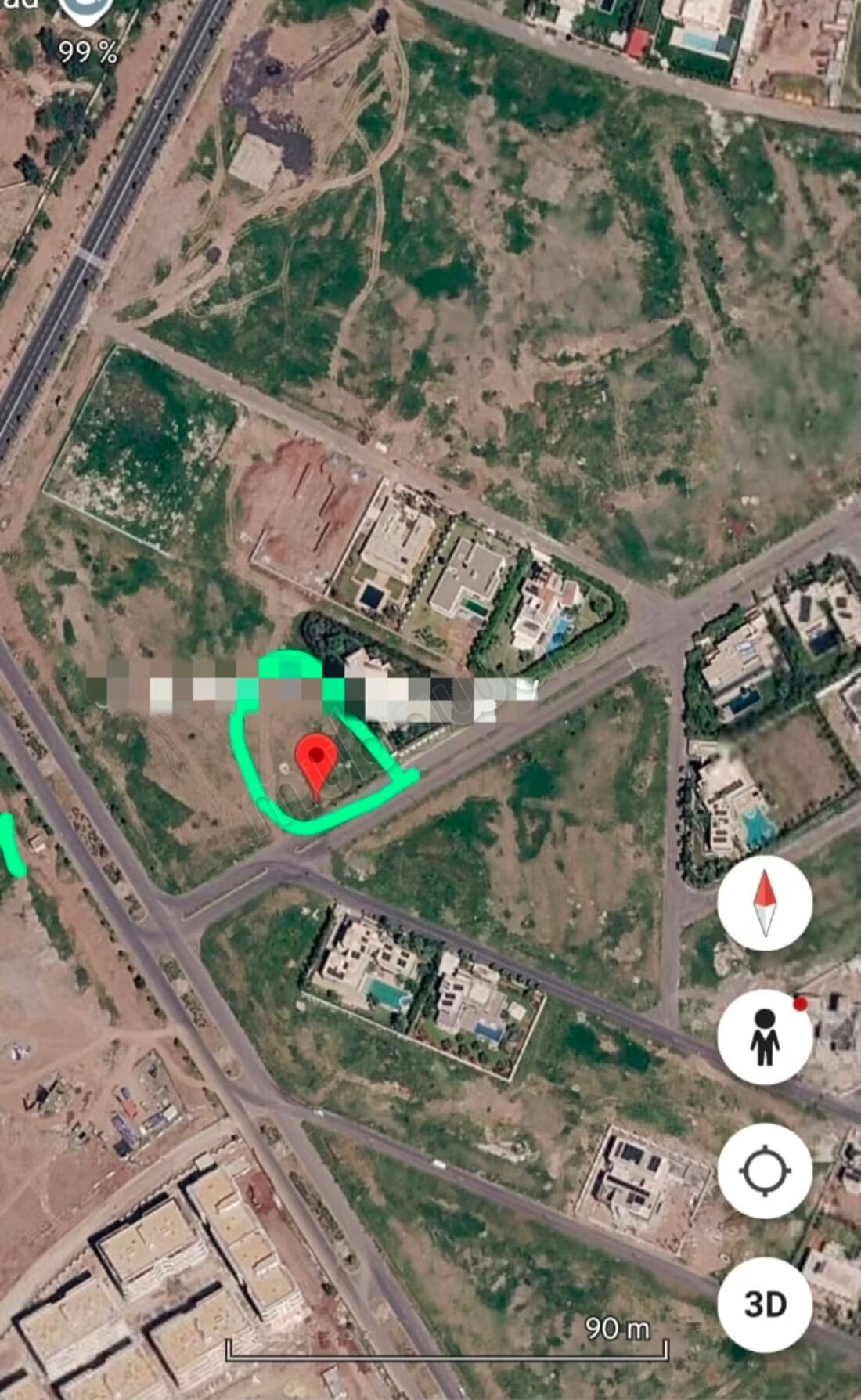 Terrain 2171 m² à vendre à Marrakech – Agdal à Marrakech