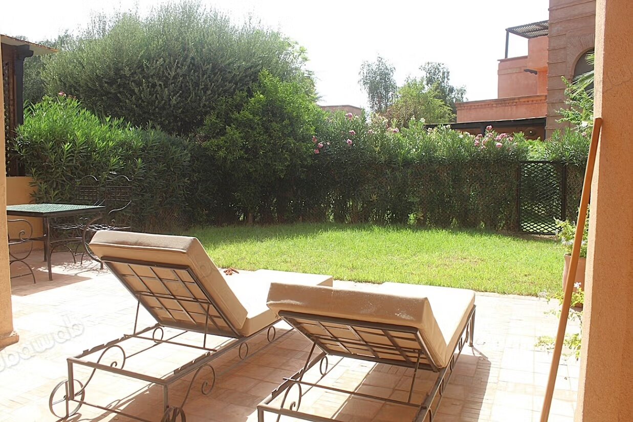Studio with private garden for rent in Marrakech, Amelkis — Photo 15