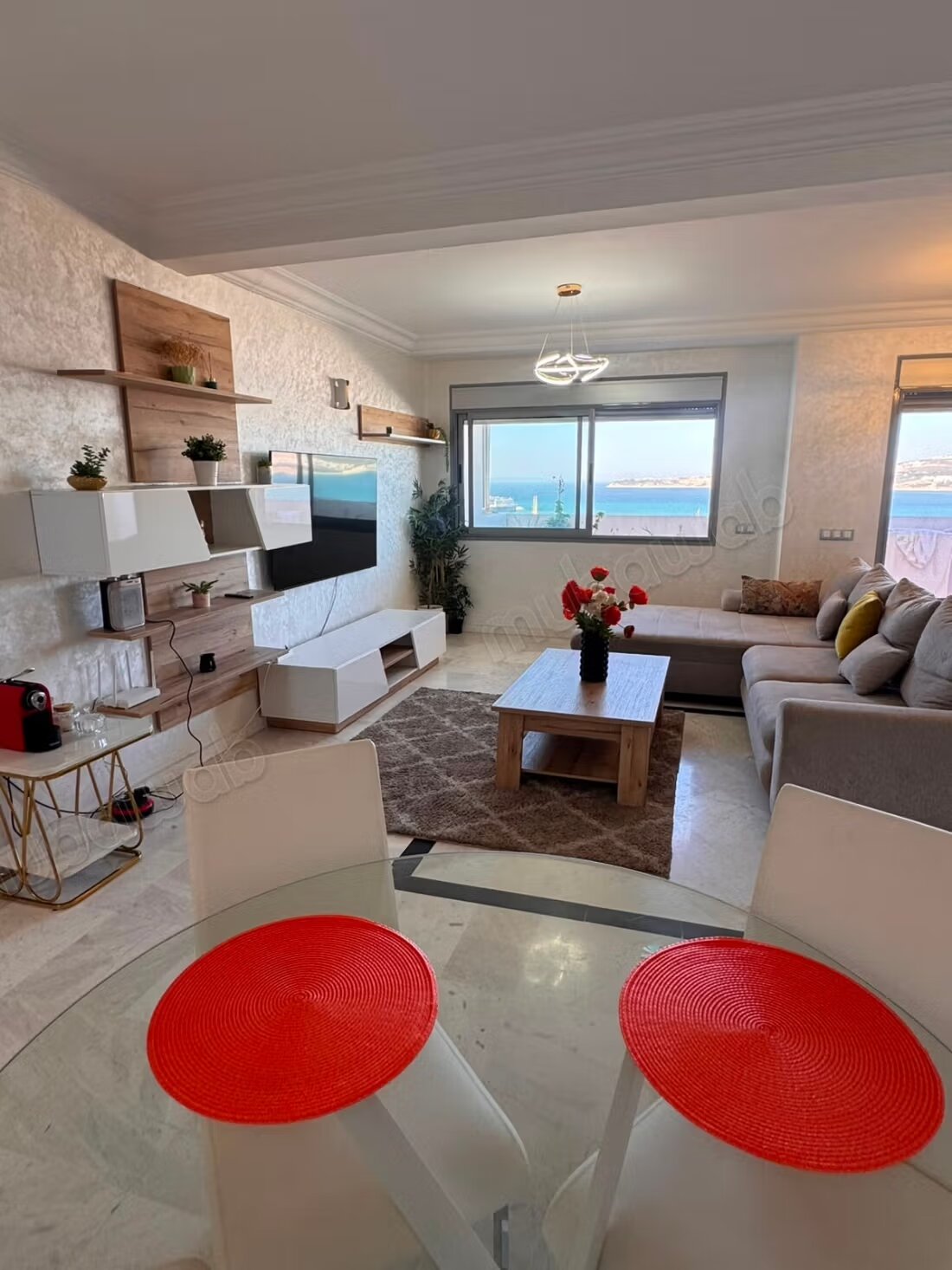 Duplex 2-bedroom apartment for rent in Tangier — Photo 3