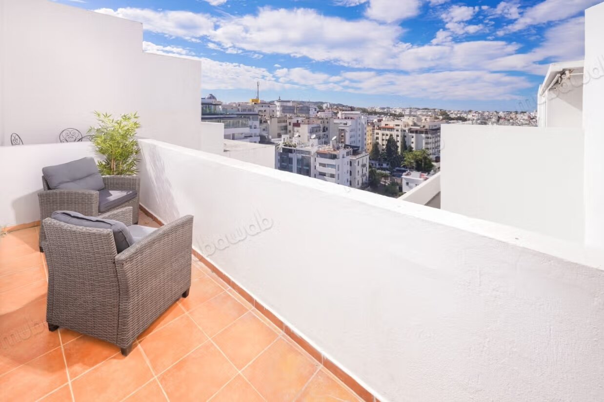 Duplex 2-bedroom apartment for rent in Tangier — Photo 12