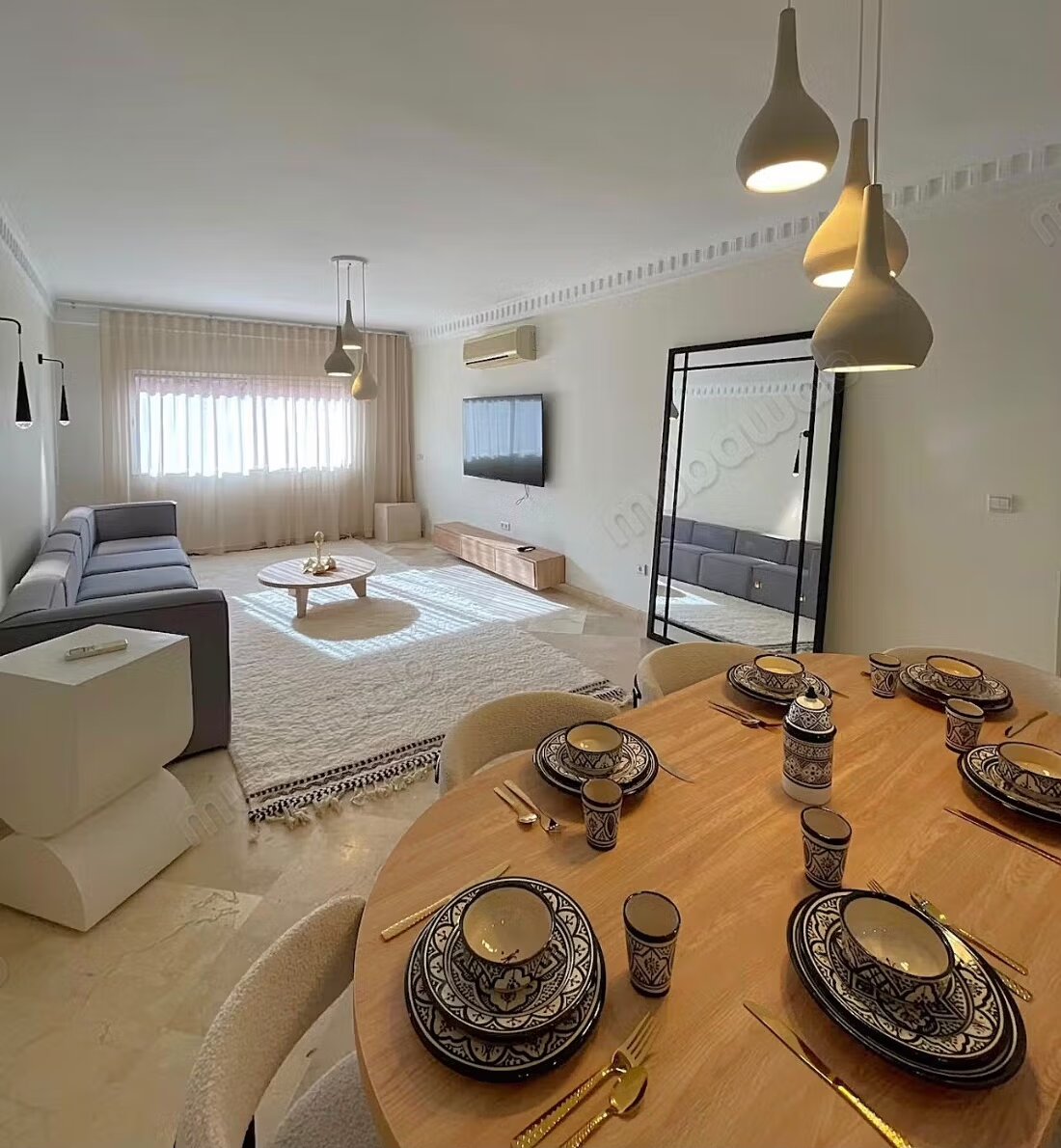 Apartment 108 m² for rent in Marrakech – Victor Hugo district — Photo 10