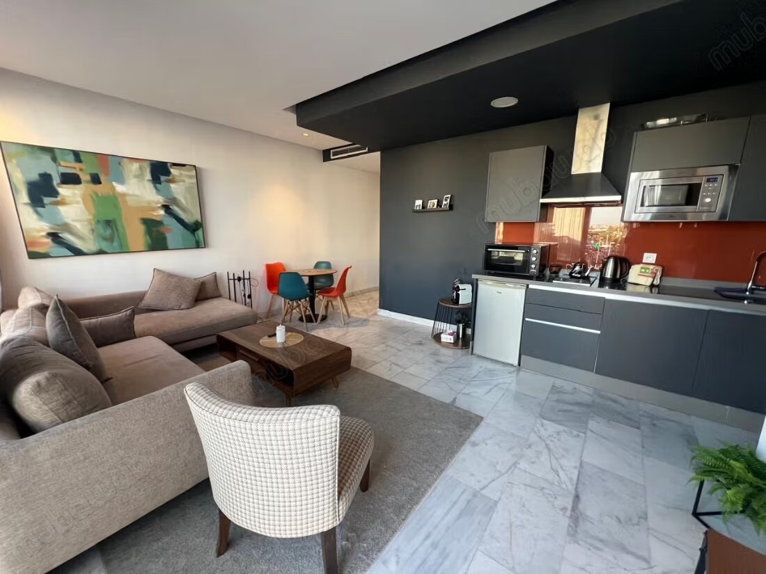 Studio meublé à louer 50 m² à Casablanca à Casablanca