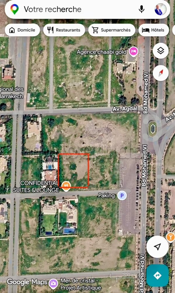 Terrain 720 m² à vendre à مراكش — Photo 4