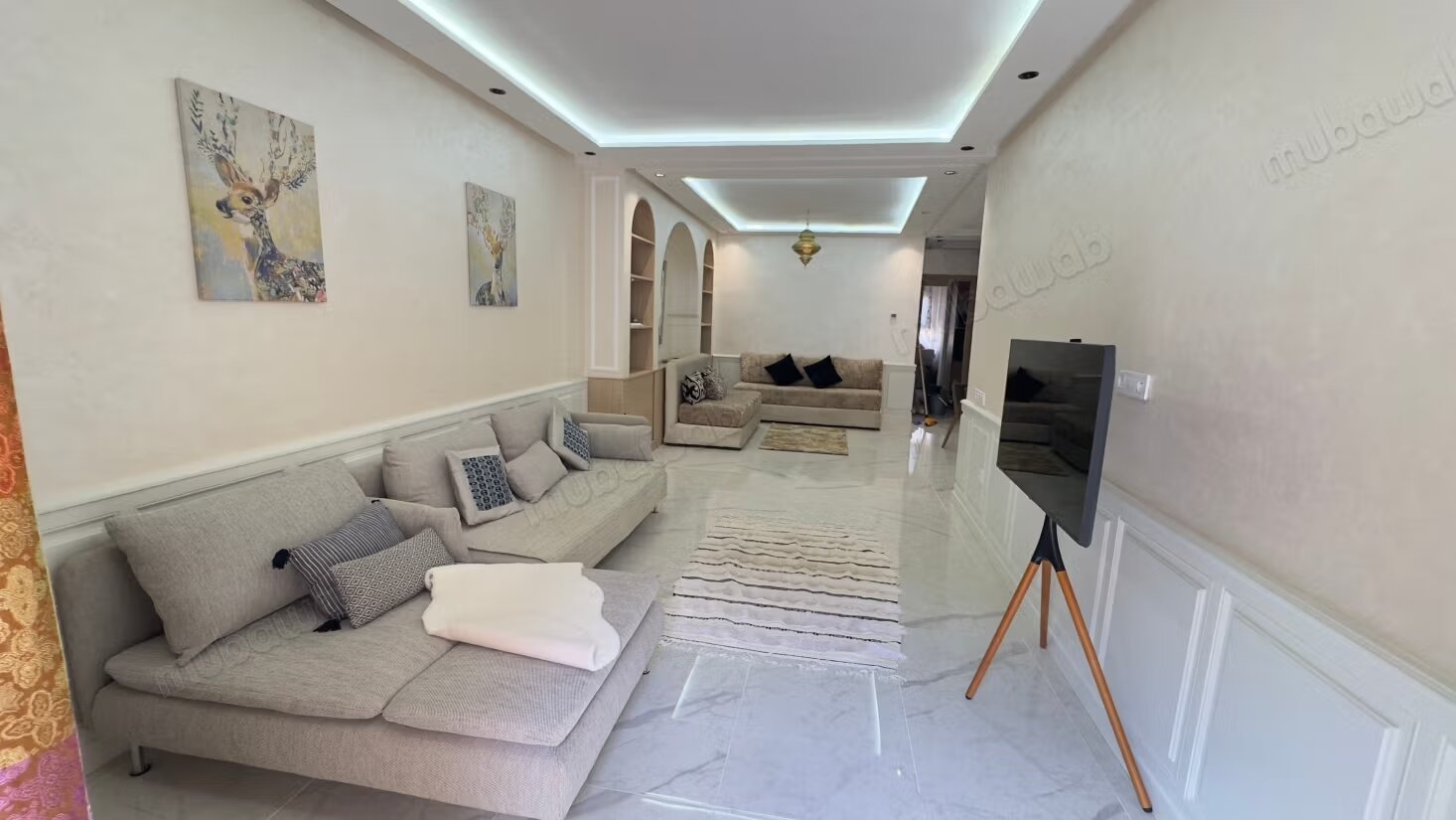 92 m² furnished apartment for rent in Marrakech — Photo 8