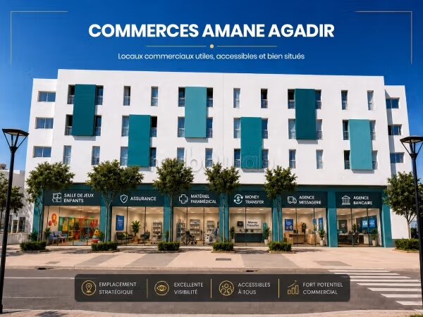 Bureau 200 m² à louer à Agadir — Photo 2