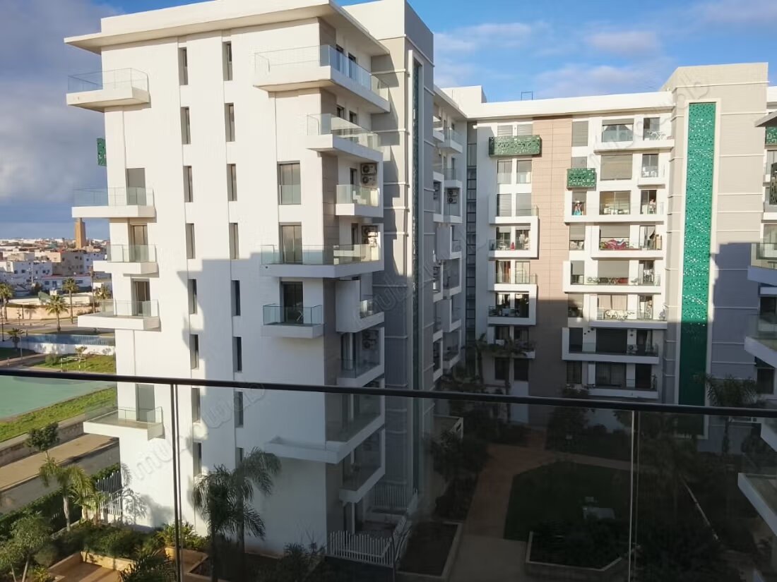 Appartement 2 chambres meublé à louer à الرباط à Rabat