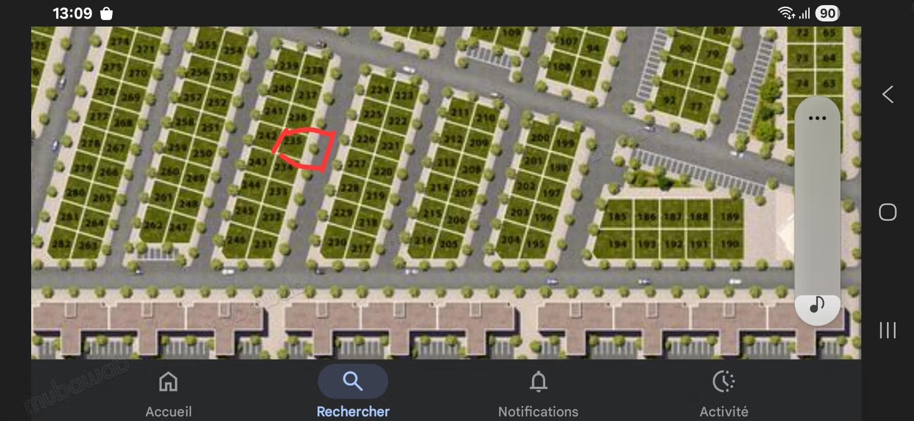 Terrain 100 m² à vendre à Mohammédia à Mohammédia