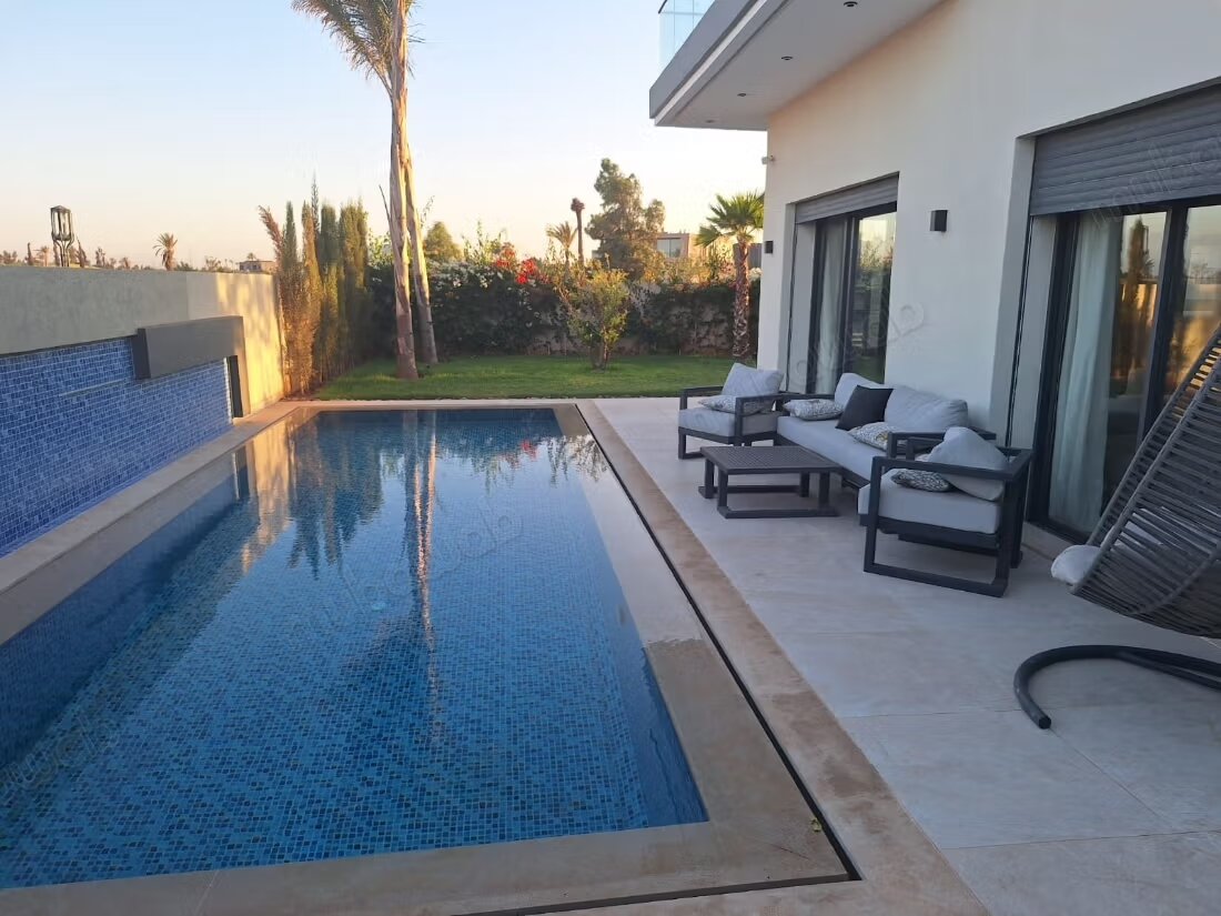 Villa moderne à louer à Marrakech – Amelkis — Photo 3